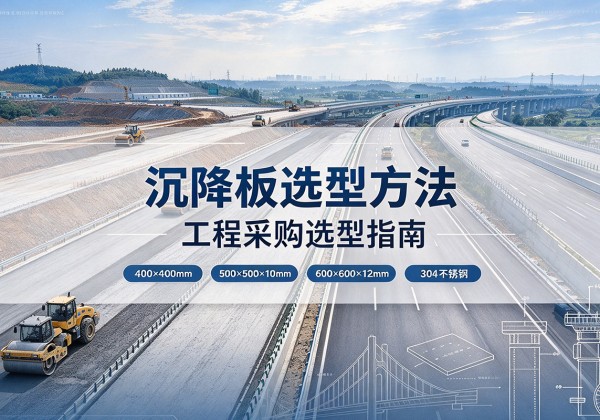 尖草坪沉降板选择方法