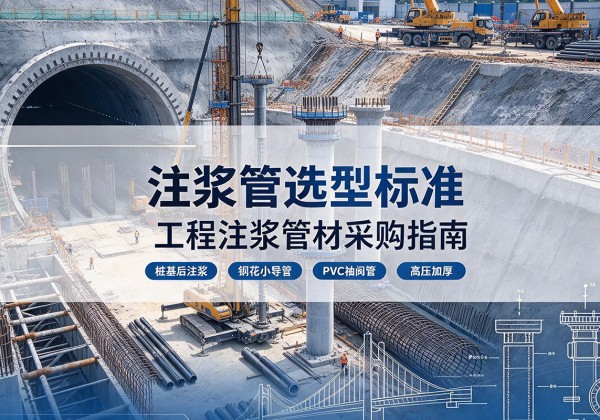 尖草坪注浆管选型标准